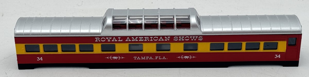 Con-Cor 0001-00948 HO Royal American Shows 72' Dome Car Kit