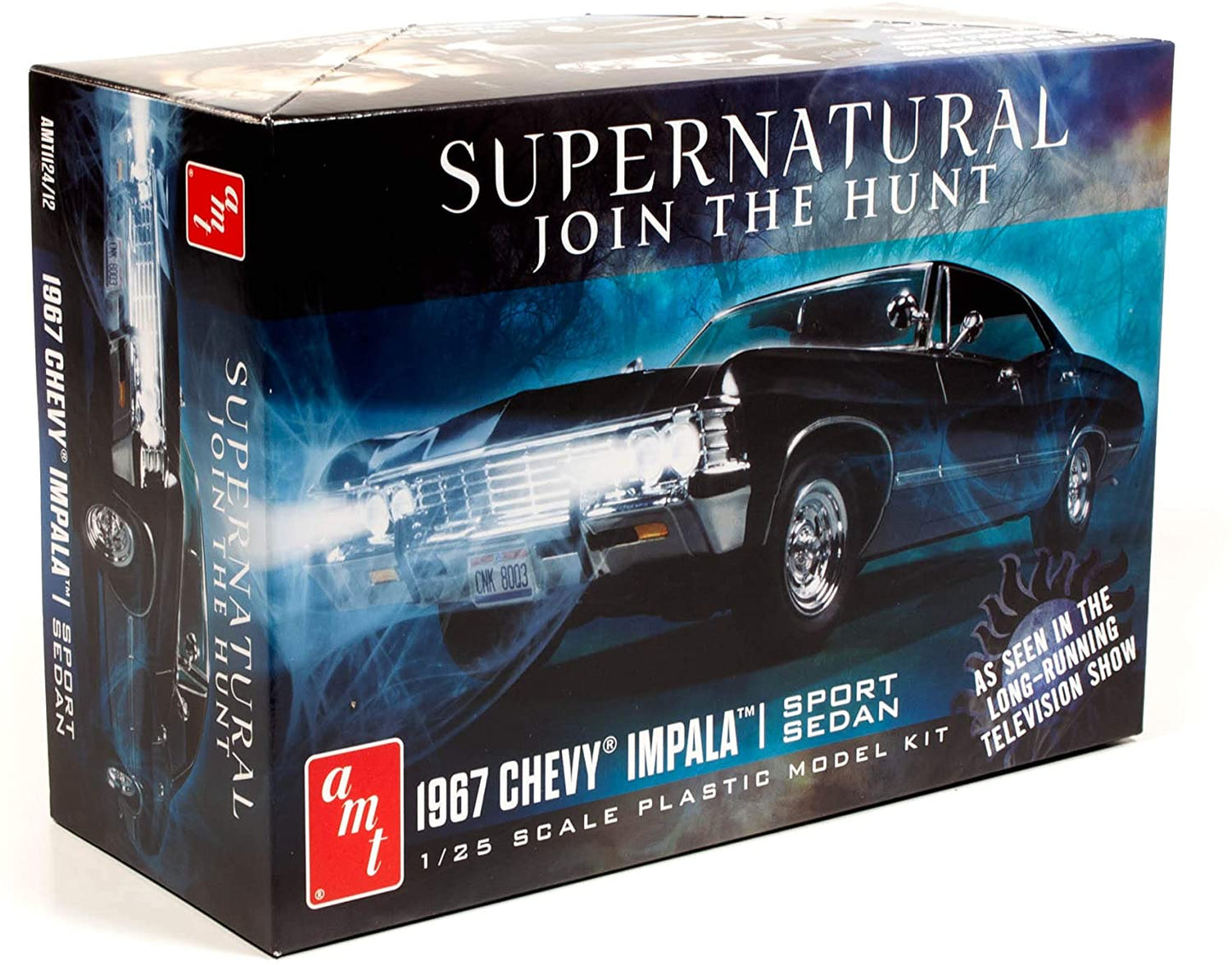 AMT 1124 1:25 Supernatural 1967 Chevy Impala Sport Sedan Model Kit