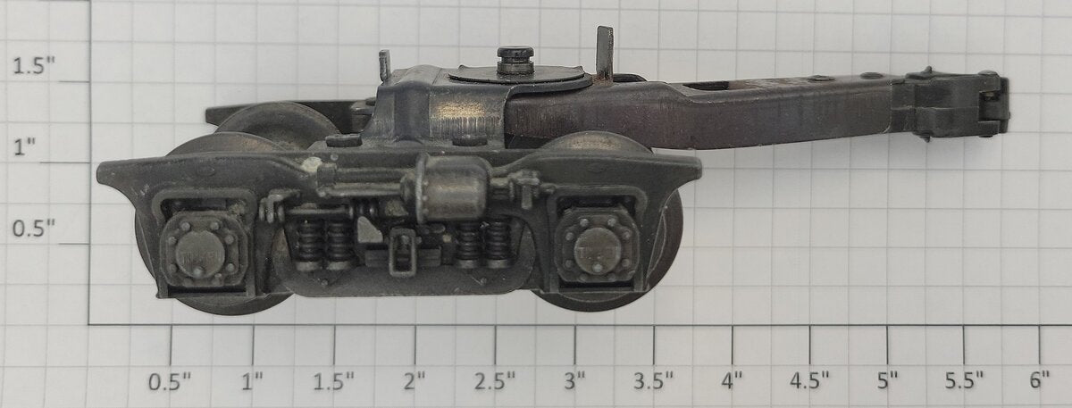 Lionel 490-1 O 2500 Series Passenger Car Operating Coupler Truck w/o Lock Pin