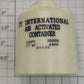 Acme 61125 O Gauge White with Black "TT International" Canister
