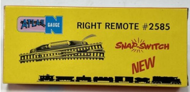 Atlas 2585 N Scale Right Hand Remote Snap Switch Turnout Snap-Switch