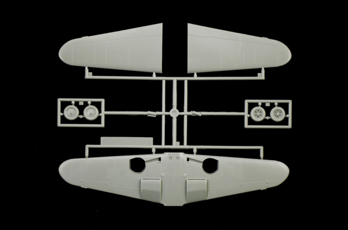 Italeri 2805 1:48 Messerschmitt Bf 109 K-4 Military Aircraft Plane Model Kit