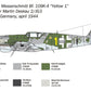 Italeri 2805 1:48 Messerschmitt Bf 109 K-4 Military Aircraft Plane Model Kit