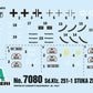 Italeri 7080 1:72 Sd. Kfz. 251/1 Wurfrahmen 40 Stuka zu Fuss Military Tank Kit