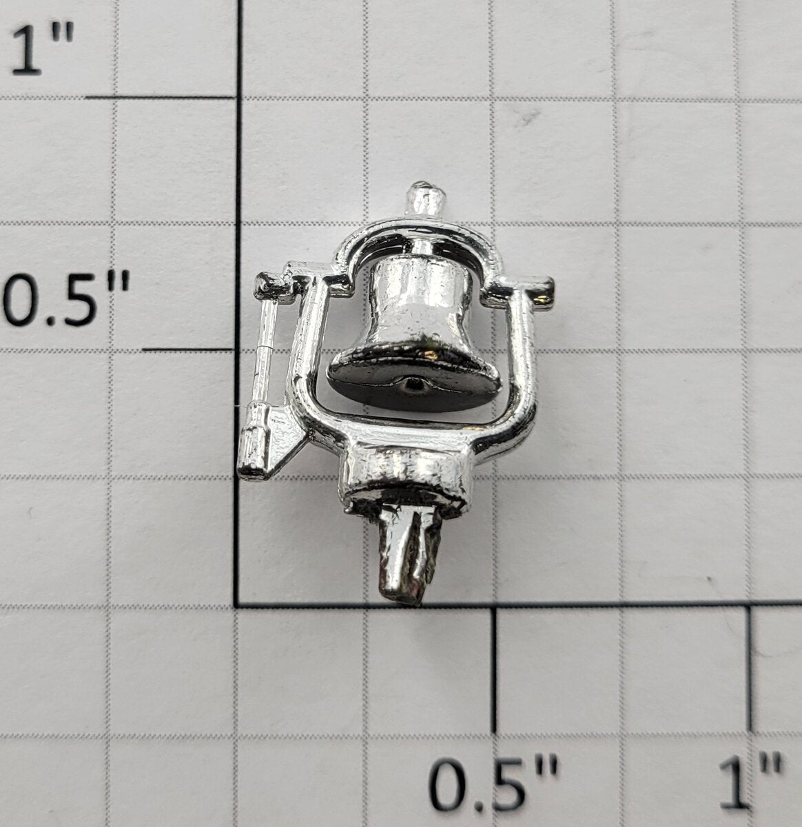 Lionel 622-9S Silver Plastic Ornamental Bell
