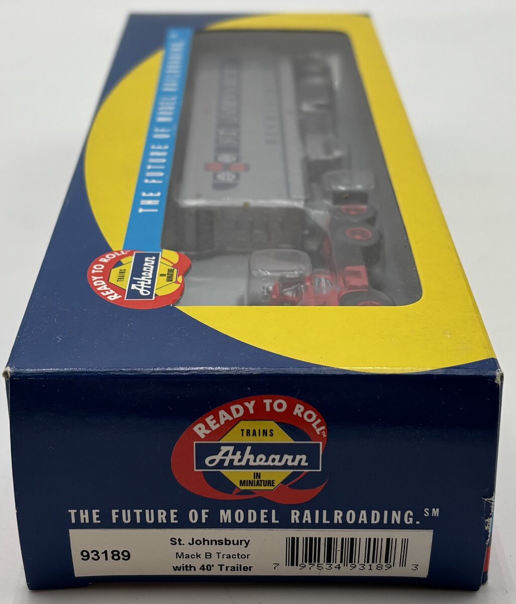Athearn 93189 HO St. Johnsbury Mack B Tractor With 40'''' Trailer