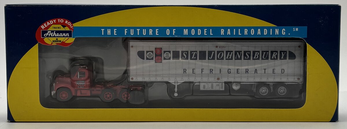Athearn 93189 HO St. Johnsbury Mack B Tractor With 40'''' Trailer