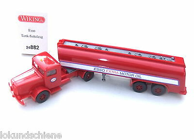 Wiking 24882 HO Esso Tank-Sattelzug