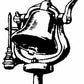 Cal Scale 190-317 HO Steam Engine Air Ringer Type Bell Rope Pull w/Bracket
