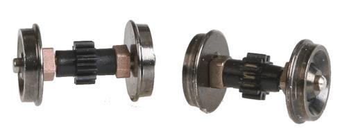 Walthers 920-584494 HO Replacement Geared Diesel Wheelset