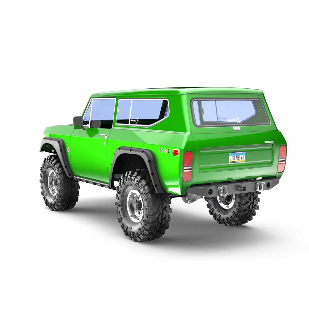 Redcat Racing GEN8-V2-GREEN 1:10 Green Gen8 V2 International Scout II Crawler