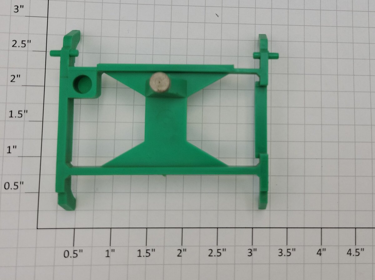 Lionel 3362-16 O Gauge Light Green Dump Frame with Weight