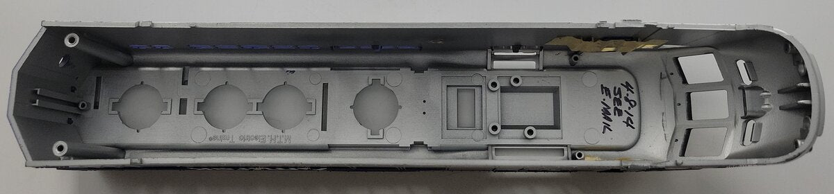 MTH 20-20329-2 O Gauge Amtrak F59PHI Diesel Locomotive Shell without Trim #460