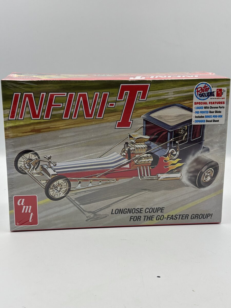 AMT 1258 1:25 Infini-T Custom Dragster Plastic Model Kit