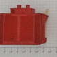 Lionel 2461-5 O Gauge Depressed Flat Car Red Transformer w/ Broken Insulators