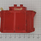 Lionel 2461-5 O Gauge Depressed Flat Car Red Transformer w/ Broken Insulators