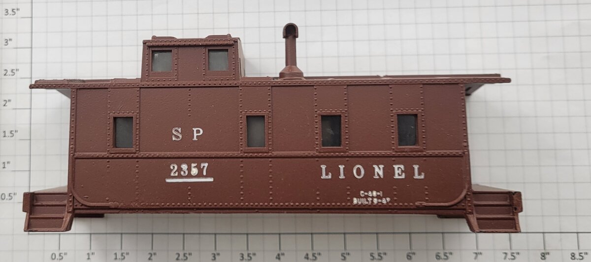 Lionel 27789-2 Lionel Cupola Caboose Shell SP #2357