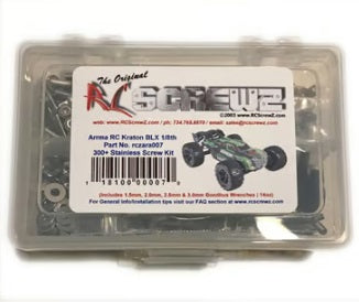 Dynamite H2056 ARRMA KRATON 6S Stainless Steel Screw Set