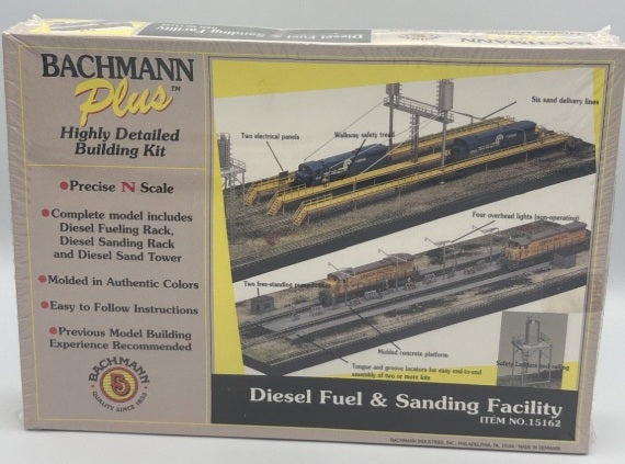 Bachmann 15162 N Scale Diesel Fuel & Sanding Facility Kit