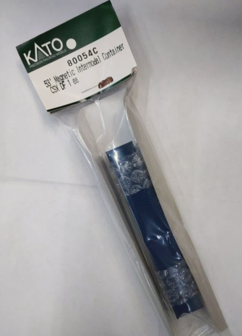 Kato 80054C N Scale CSX 53' Magnetic Intermodal Container