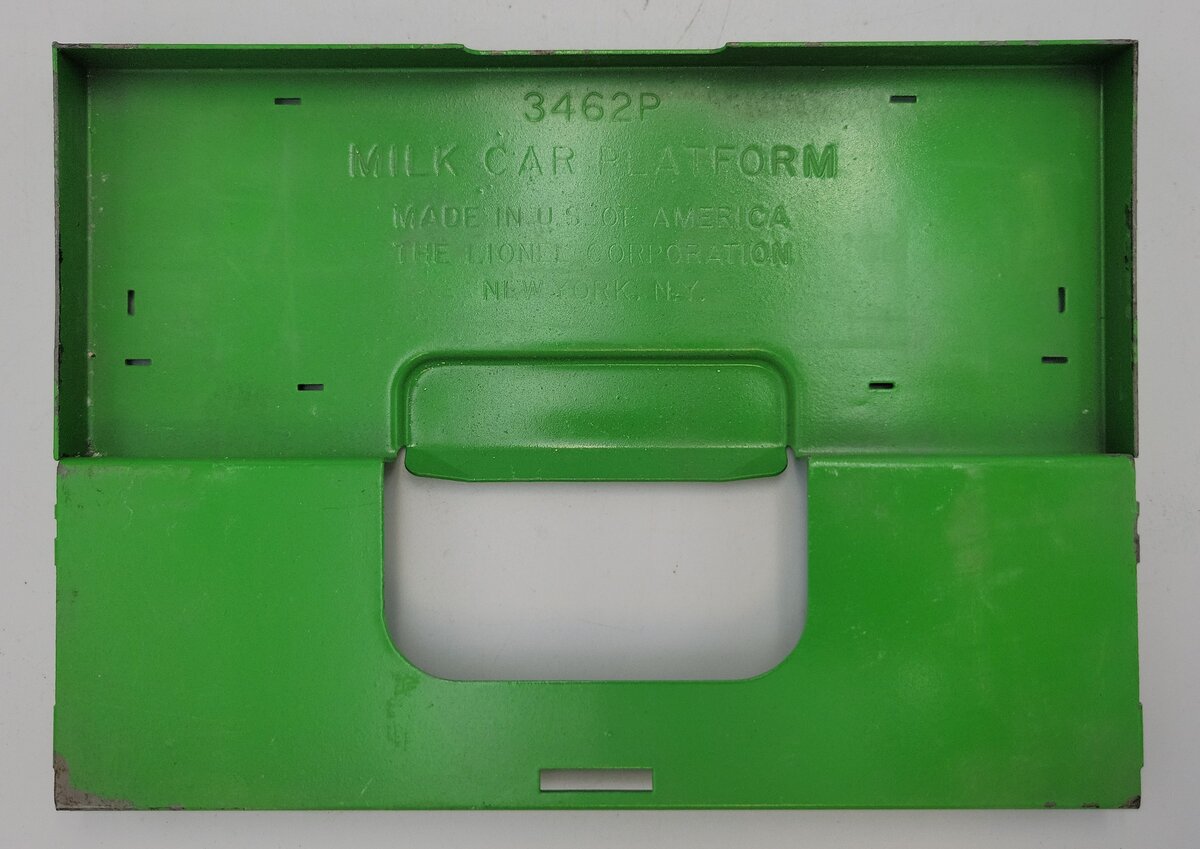 Lionel 3462P-1B Milk Car Platform Base Only
