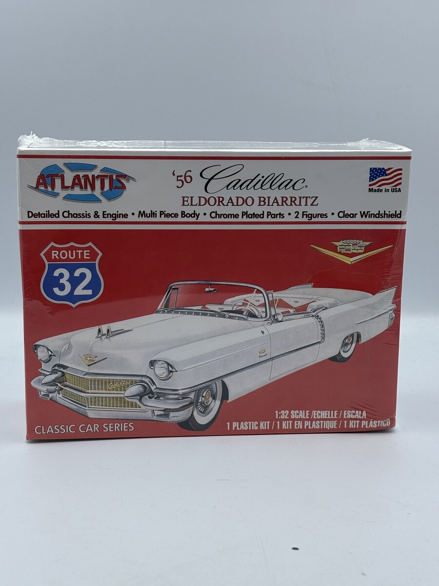 Atlantis Models H1200 1:32 1956 Cadillac Eldorado Biarritz Car Plastic Model Kit