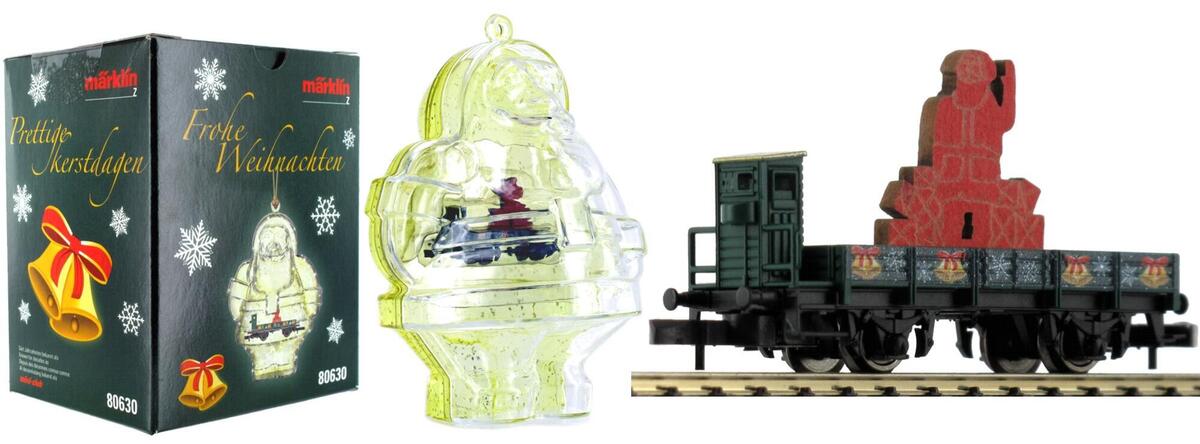 Marklin 80630 Z Gauge Christmas Car 2020 w/Ornament