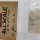 All Scale Miniatures 870927 HO Scale Undecorated Plastic Bath Tub (Pack of 5)