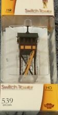 Broadway Limited 539 HO Scale Brown Switch Tower Assembled