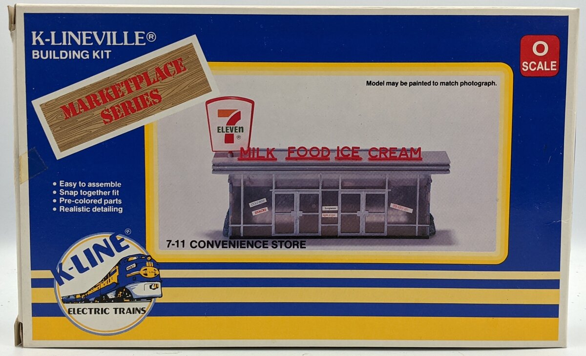 K-Line K-4102 O 7 Eleven Convenience Store Building Kit