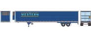 Athearn ATH17908 HO Scale RTR Western Distributing 53' Utility Reefer Trailer