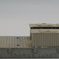 Lionel 2419-2 Cast Gray Flat Car Frame w/ Tool Boxes ,Broken Steps & Bent Ladder