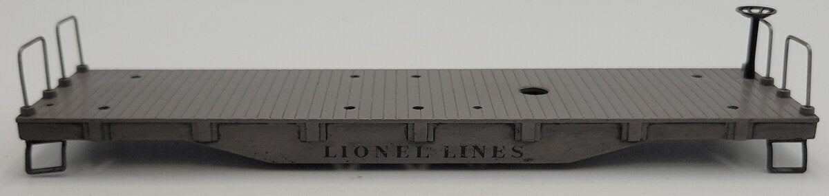 Lionel 2419-2 Diecast Dark Gray Lionel Lines Flat Car Frame with Steps