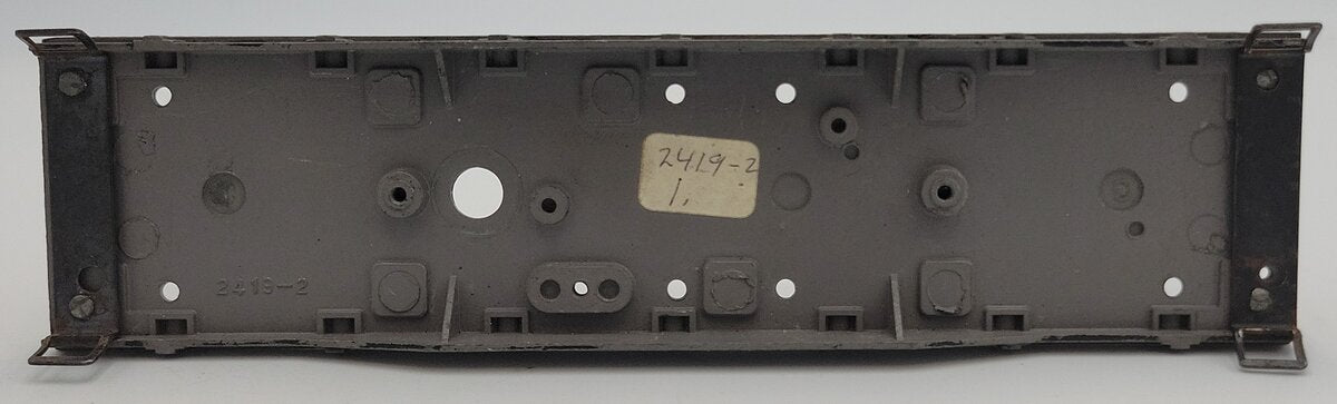 Lionel 2419-2 Diecast Dark Gray Lionel Lines Flat Car Frame with Steps
