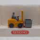 Wiking 8670224 HO Klassischer Gabelstapler Yellow Forklift W/Driver