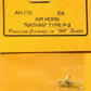 Details West 175 HO Scale "Nathan" Type P-3 Air Horn Brass Castings Part