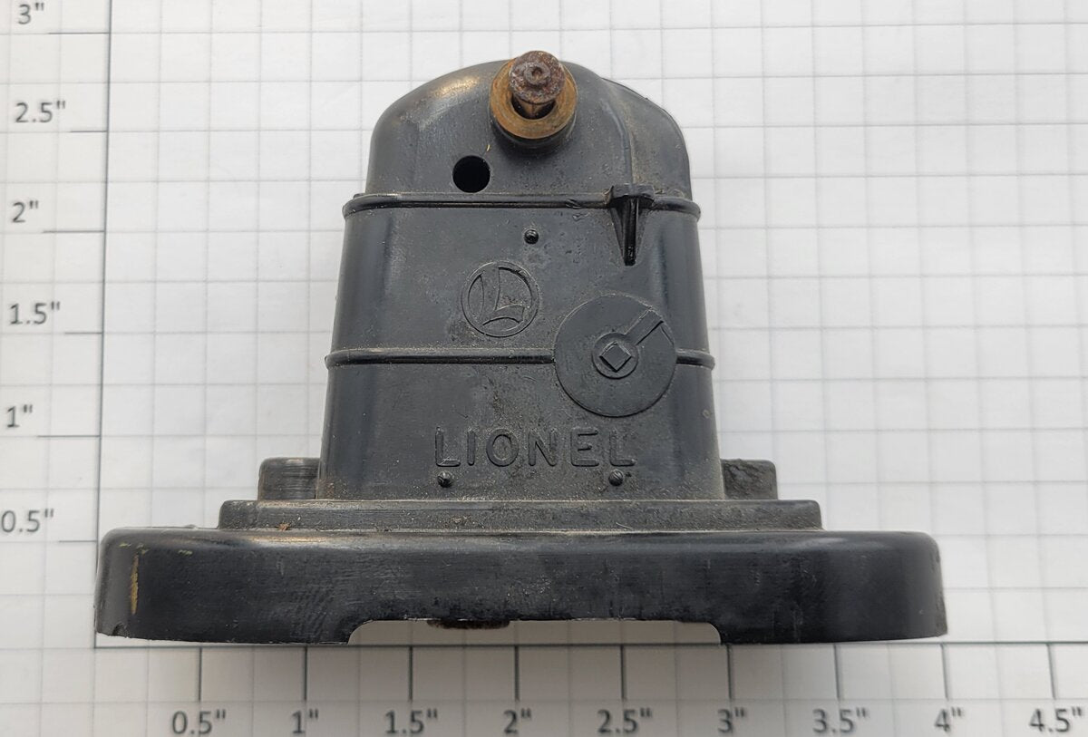 Lionel 252-5 Black Crossing Gate Base with Bottom Plate Assembly