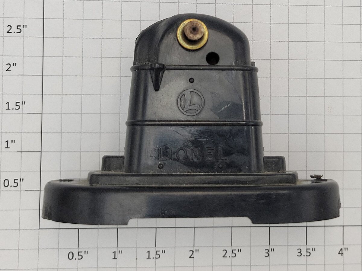 Lionel 252-5 Black Crossing Gate Base w/ Bottom Plate Assembly