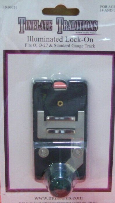 MTH 10-99021 O-O27 Illuminated Lock-On & Standard Gauge Track