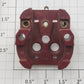 Lionel 2020M-30 Red Atomic Brush Plate