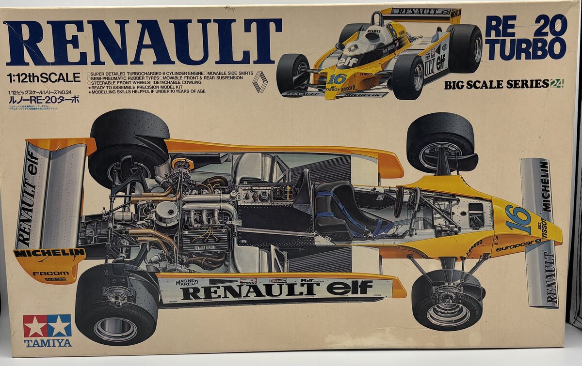 Tamiya BS1226 1:14 Renault RE-20 Turbo