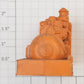 Lionel 6520-17 Orange Diesel Motor Housing and Generator w/o Back Cover