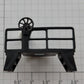 Lionel 6517-6 Bay Window Caboose End Rail w/o Frame Slot With Wheel