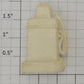 Acme 10-753 Off-White Plastic Service Center Lubricant Pump with Sticker