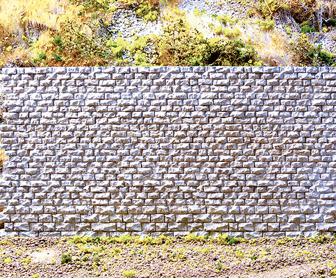 Chooch Enterprises Inc 9585 N Scale Cut Stone Retaining Wall (Pack of 2)