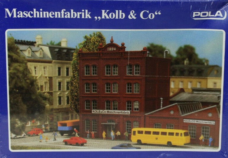 Pola 260 N Scale Machine Factory Model Building Kit