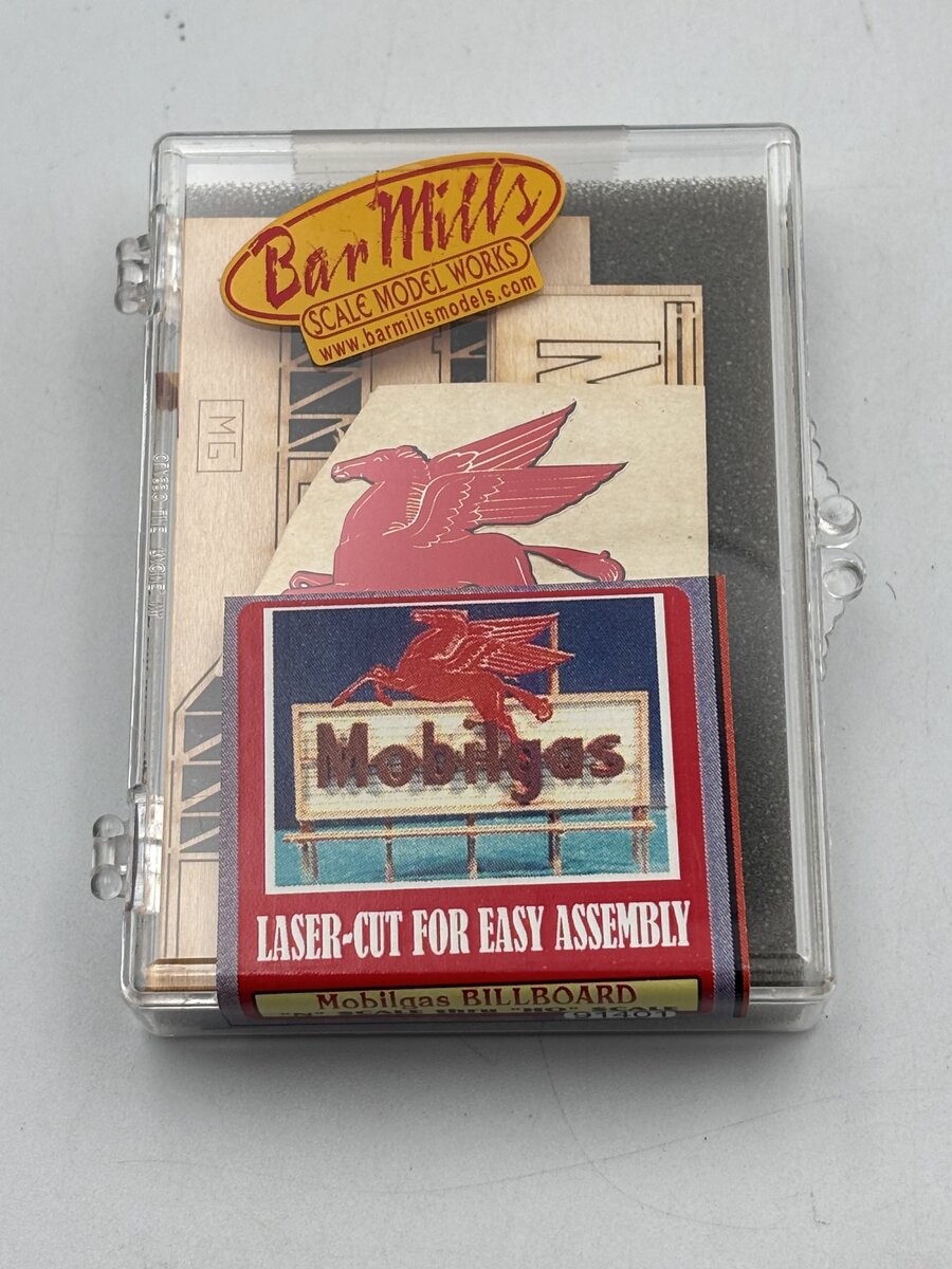 Bar Mills 91401 N Mobilgas Billboard Laser-Cut Kit