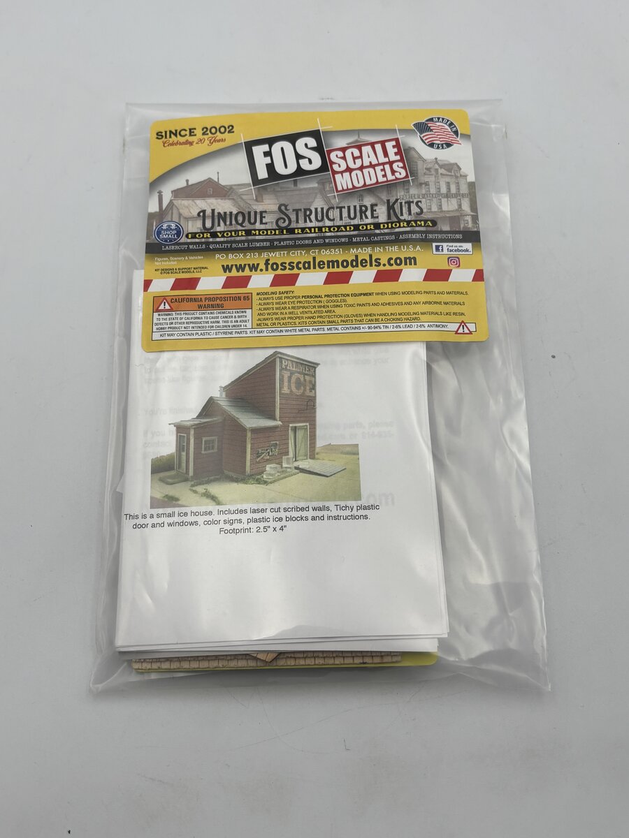 FOS Scale Limited CR1 HO Palmer Ice HO Scale Kit