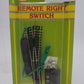 Model Power 3963 N Scale Right Hand Nickel Silver Remote Switch / Turnout