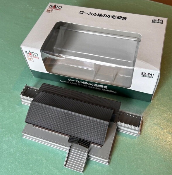 Kato 23-241 N Scale Local Line Small Station Building Assembled